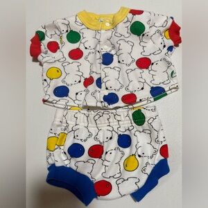 Vintage carters baby set